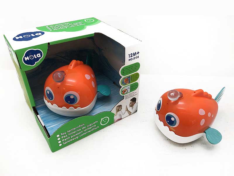 B/O Swimming Fish W/L toys