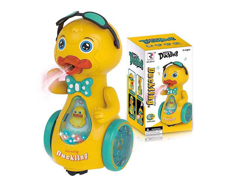 B/O universal Spray Duck W/L_M toys