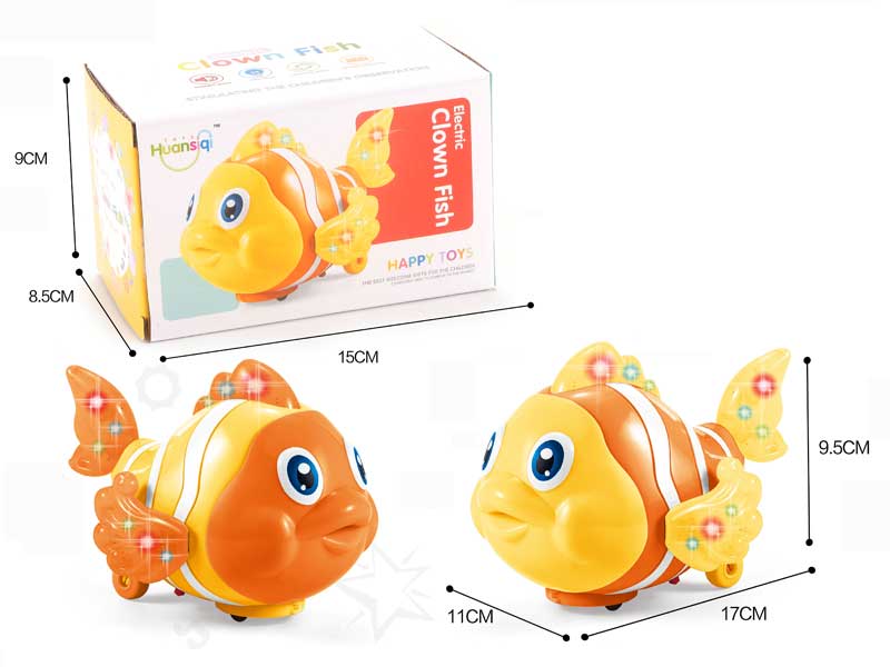 B/O universal Fish W/L_M(2C) toys