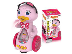 B/O universal Spray Duck W/L_M toys