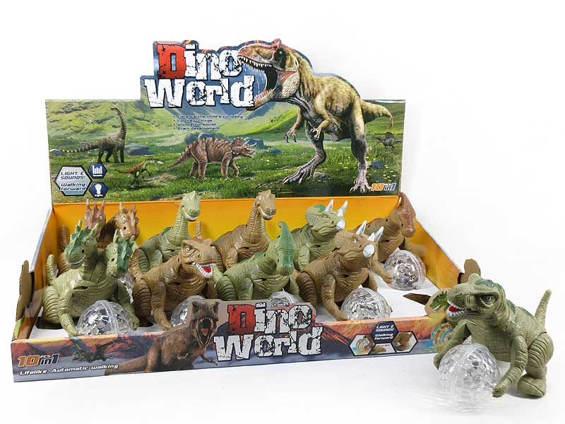 B/O Dinosaur W/L_M(10in1) toys