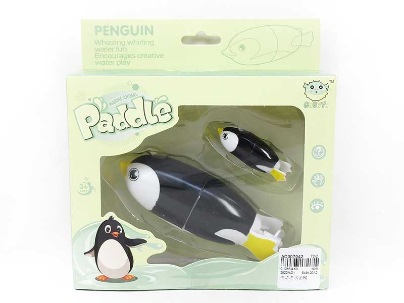 B/O Swimming Penguin toys