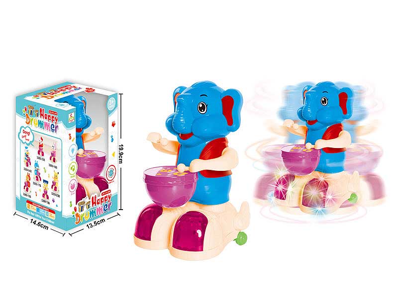 B/O Play The Drum Elephant toys
