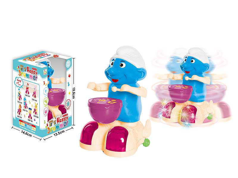 B/O Play The Drum Smurfs toys