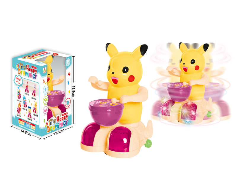 B/O Play The Drum Pikachu toys