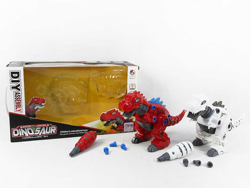 B/O Diy Dinosaur(2C) toys