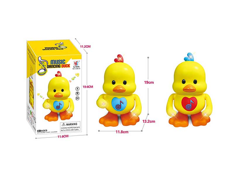 B/O Danceing Duck W/L_M toys