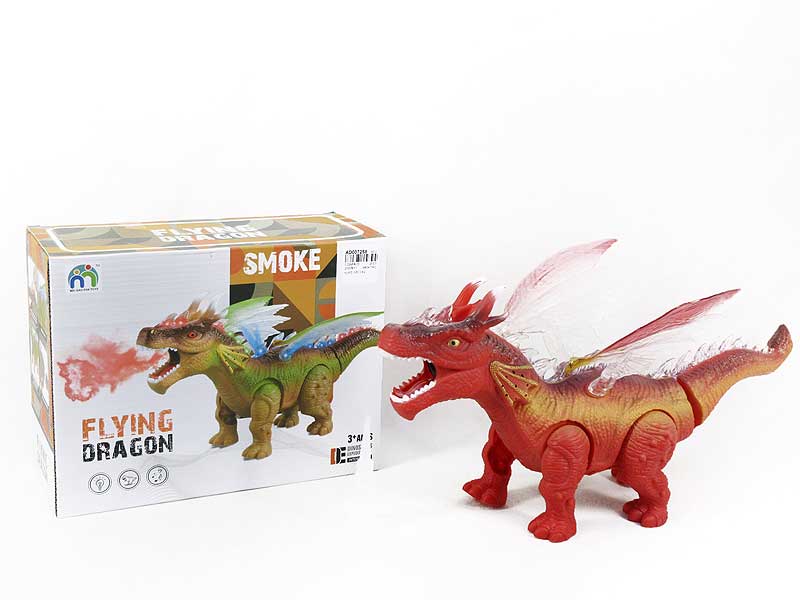 B/O Spray Dragon W/L_S toys