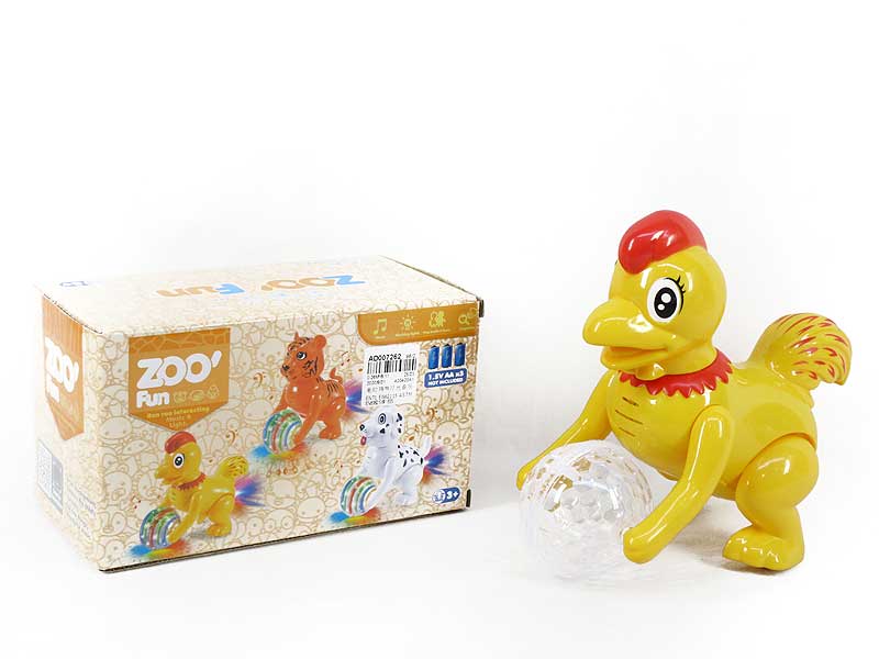B/O Chicken W/L_M toys