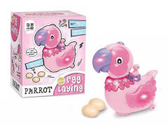 B/O universal Laying Parrot toys