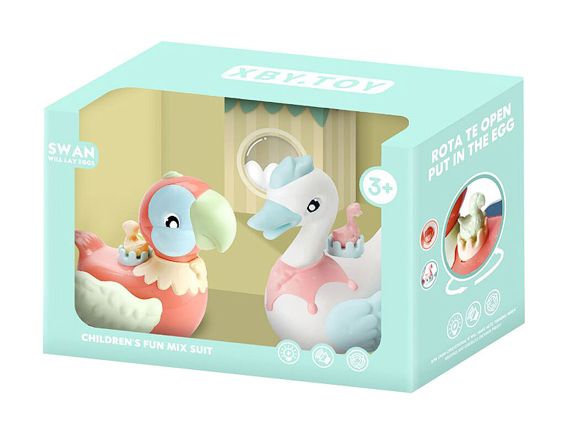 B/O universal Parakeet & Goose(2in1) toys