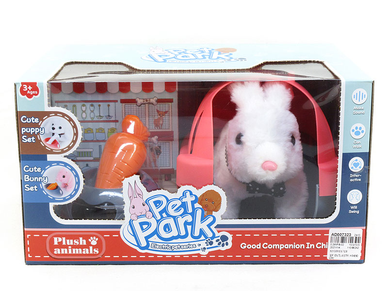 B/O Pet Rabbit Set toys