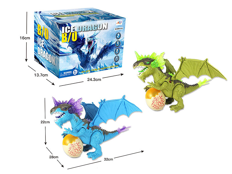 B/O universal Dinosaur W/L_M(2C) toys