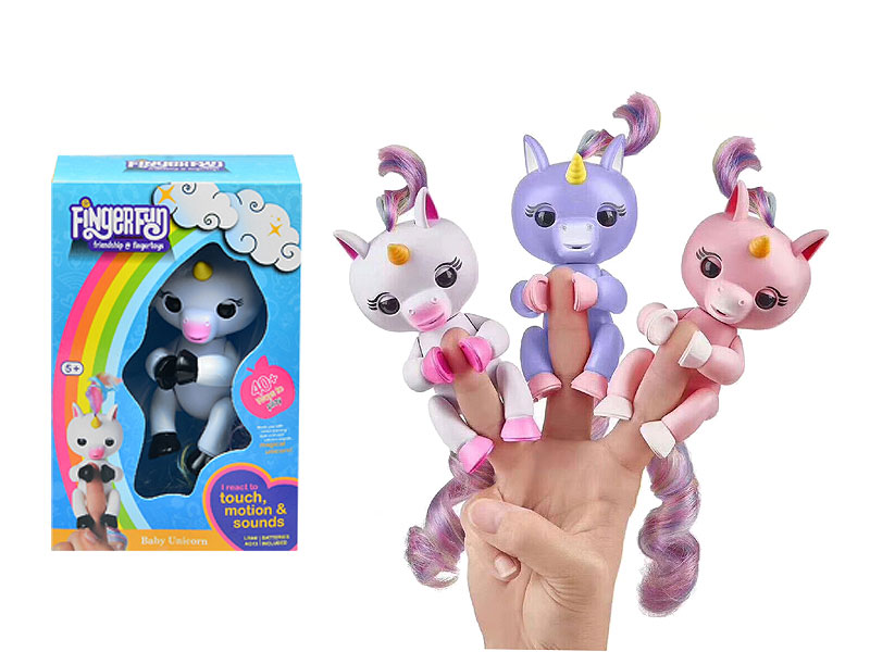 B/O Touch Finger Unicorn toys