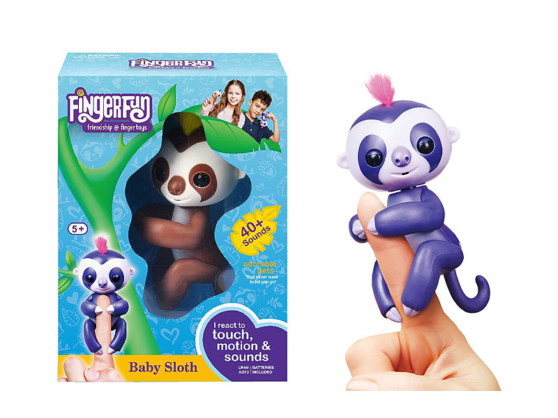 B/O Touch Finger Sloth toys