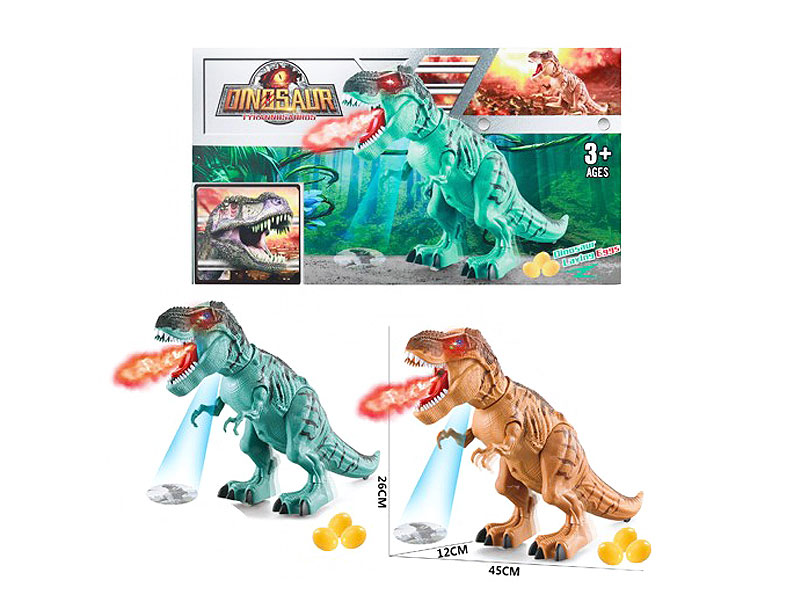 B/O Spray Egg Laying Projection Tyrannosaurus W/L_M(2C) toys