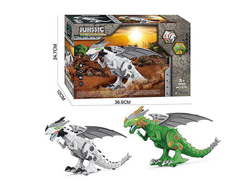 B/O Flying Dragon W/L_M(2C) toys