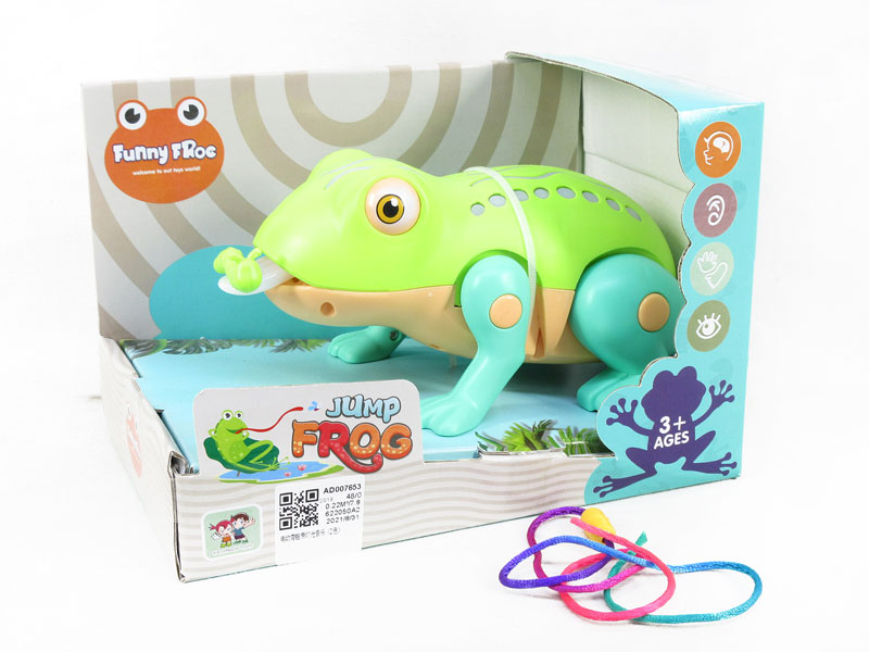 B/O Frog W/L_M(2C) toys