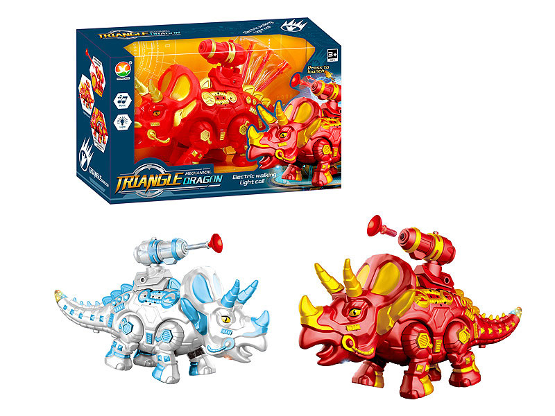 B/O Triceratops W/L_S(2C) toys