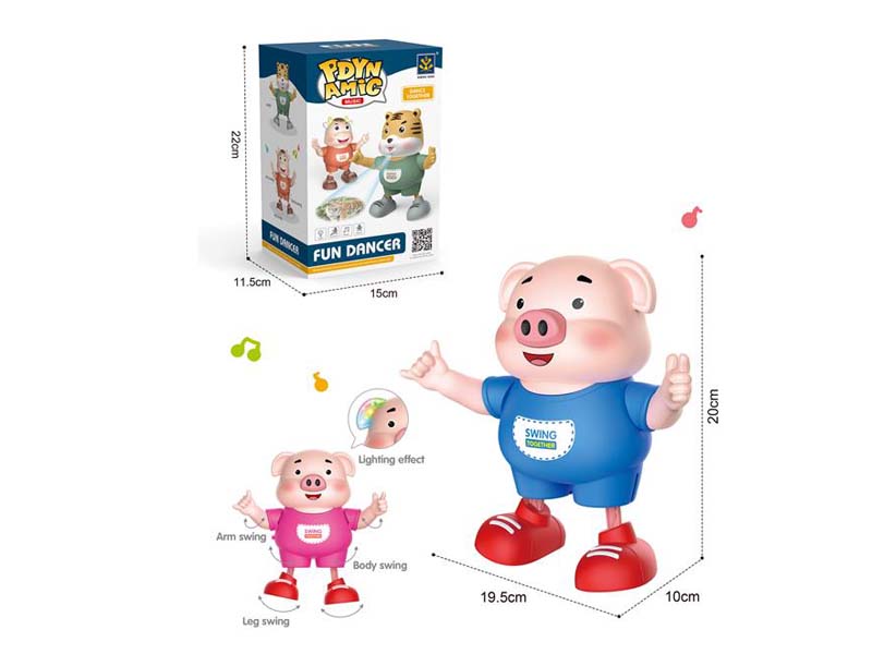 B/O Dancing Pig(2C) toys