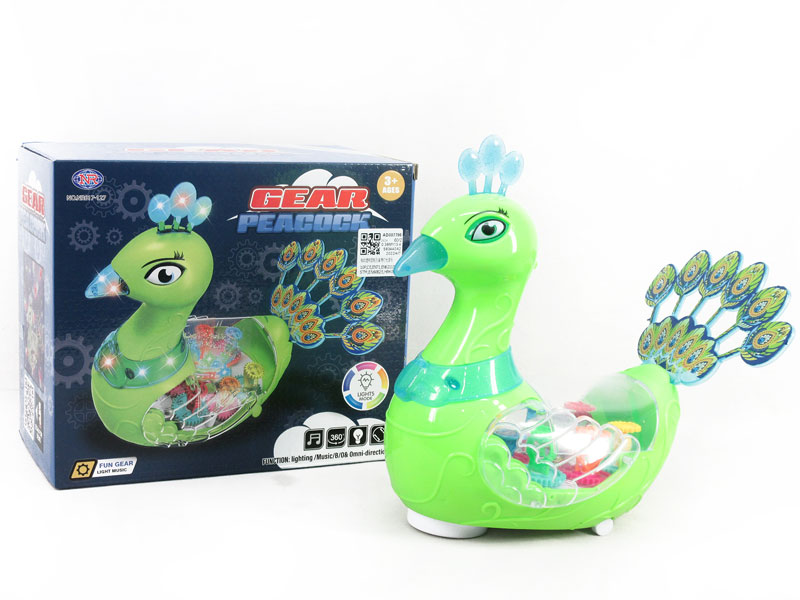 B/O Peacock W/L_M toys