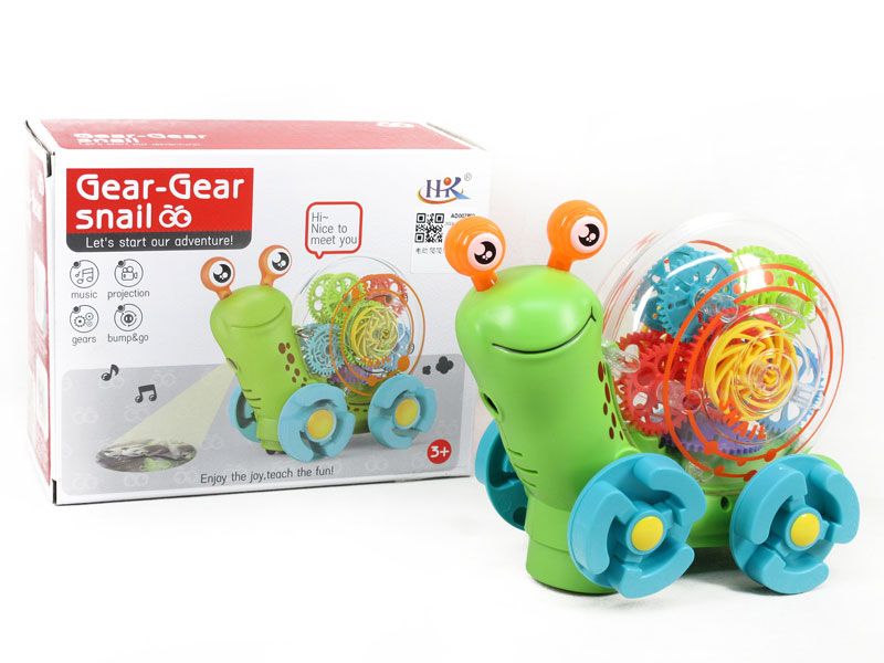 B/O universal Snail W/L_S(2C) toys