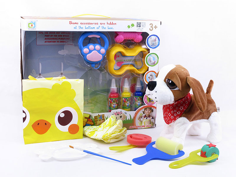 B/O Dog Set toys
