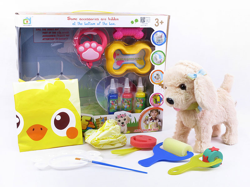 B/O Dog Set toys