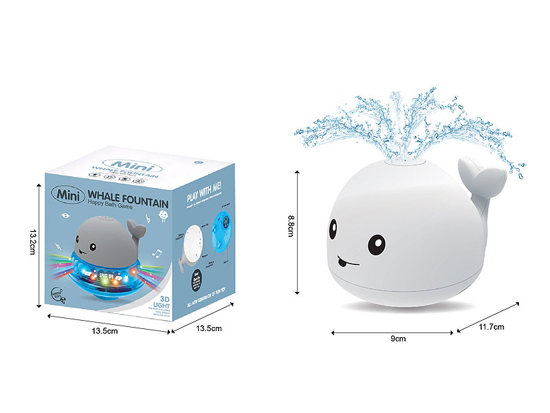 B/O Water Ball Whale W/L & B/O universal Base W/L_M(2C) toys