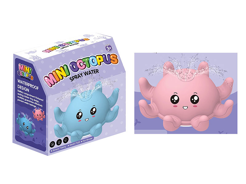 B/O Spray Octopus W/L(2C) toys