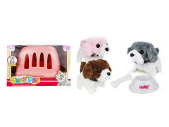 B/O Dog Set W/S toys