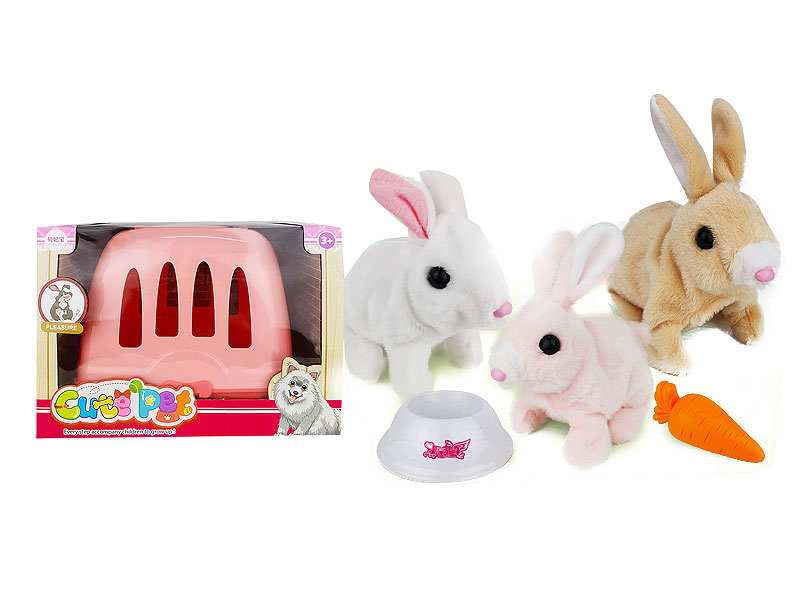 B/O Rabbit Set W/S(3C) toys