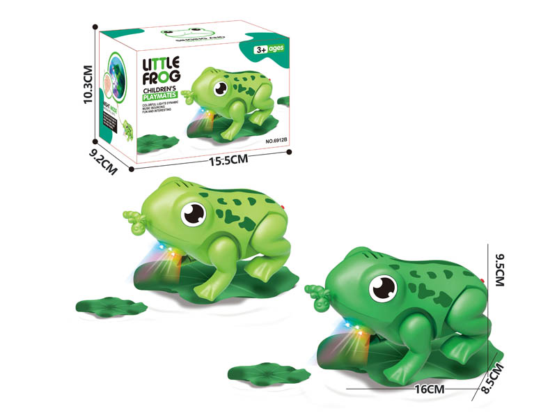 B/O Jumping Frog W/L(2C) toys