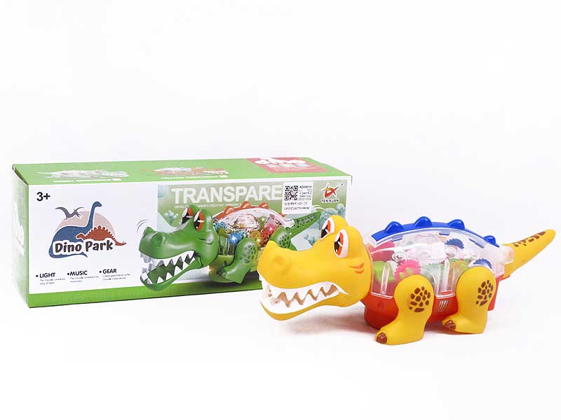 B/O Crocodile W/L_M(2C) toys