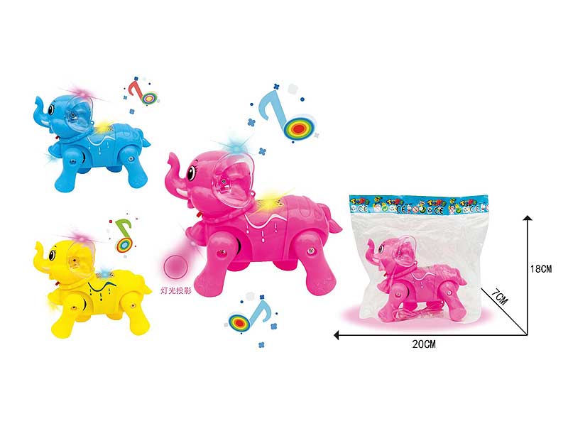 B/O universal Elephant W/L_M(3C) toys