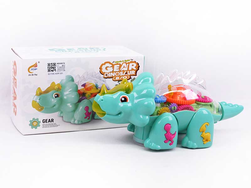 B/O universal Triceratops W/L_M toys
