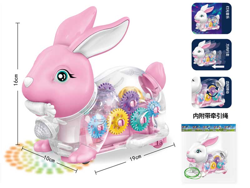 B/O universal Rabbit W/L_M toys