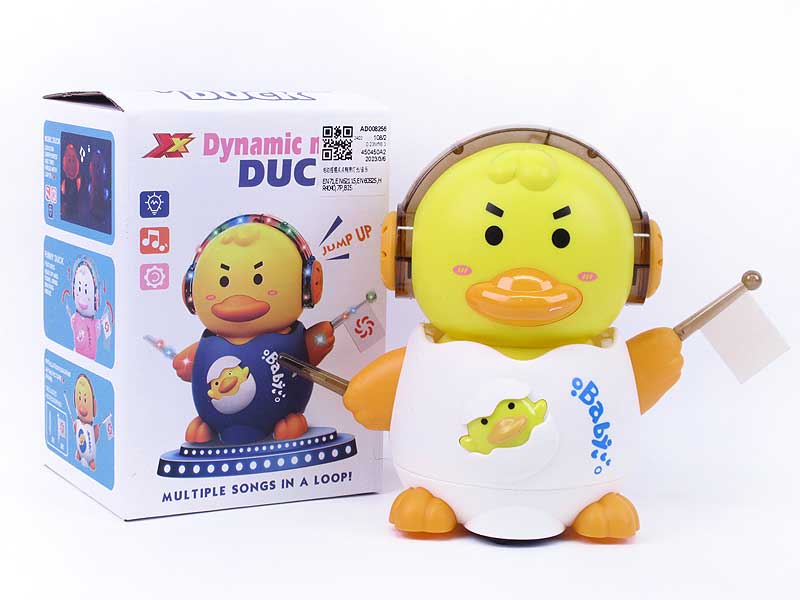B/O Duck W/L_M toys