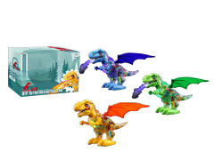 B/O Spray Tyrannosaurus W/L_S(3C) toys