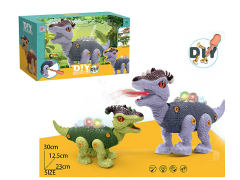 B/O Diy Spray Parasaurolophus W/S(2C) toys