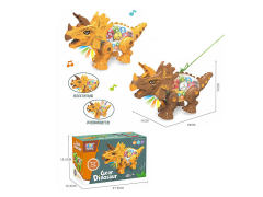 B/O Walking Gear Triceratops W/L_M(2C) toys