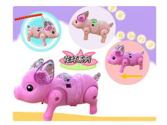 B/O Pig W/L_M(2C) toys