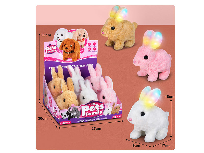 B/O Rabbit W/_S(6in1) toys