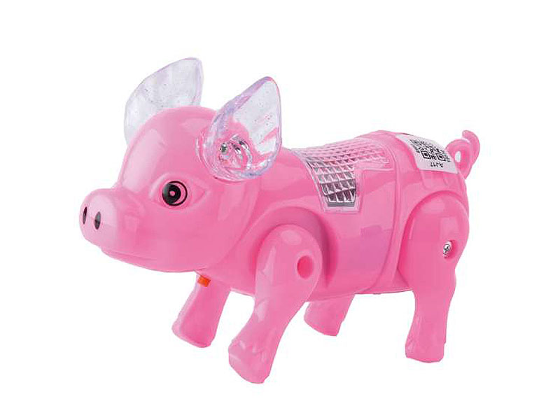 B/O Pig W/L_M toys