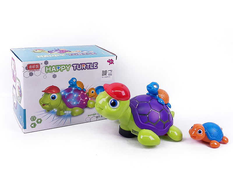 B/O Turtle W/L toys