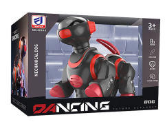 B/O Dancing Dog W/L_M(2C) toys