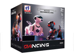 B/O Dancing Dog W/L_M(2C) toys