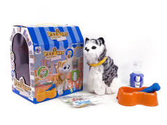 B/O Induction Pet Cat Set toys