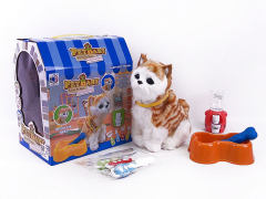 B/O Induction Pet Cat Set toys