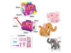 B/O Walking Elephant Set(3C) toys